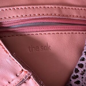 The Sak Blush orange Leather Accessory